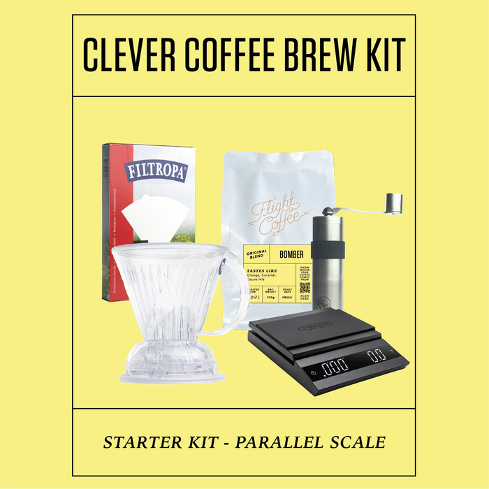 Clever Coffee Brew Kit w/ Parallel Scales