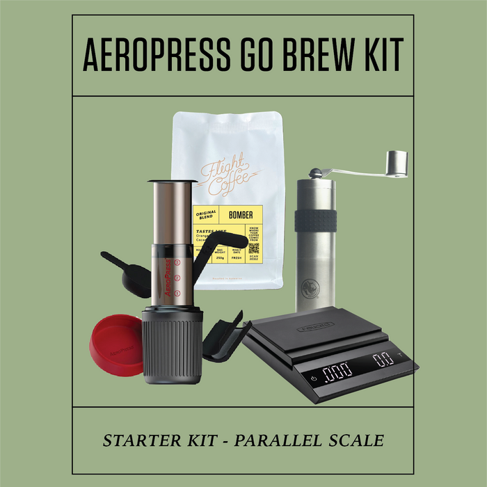 Aeropress Go Brew Kit w/ Parallel Scales