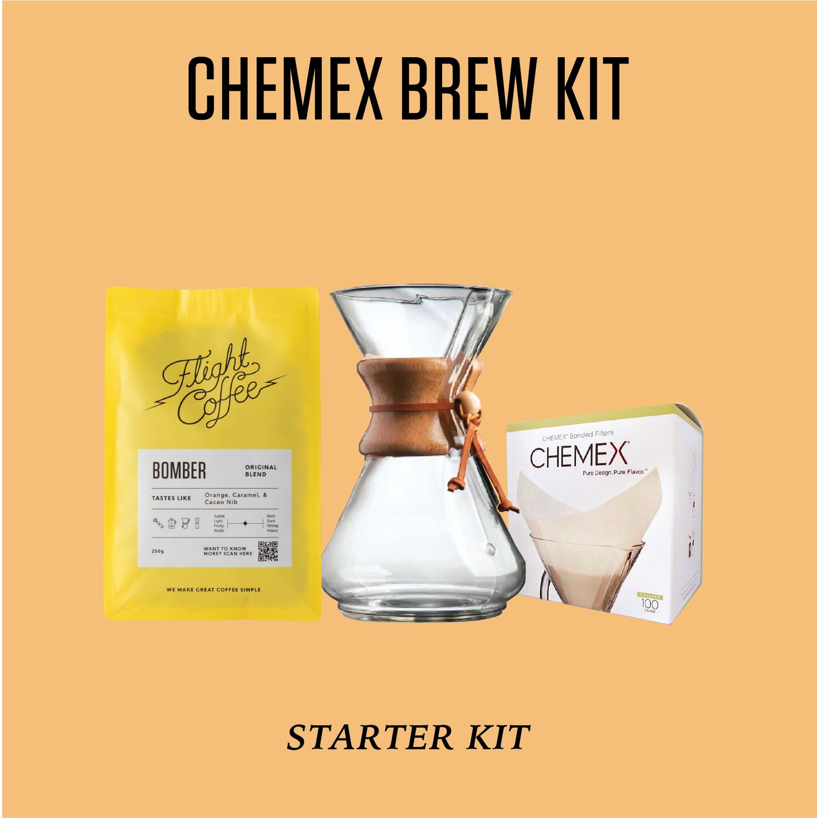 Chemex Brew Kit - Starter Kit