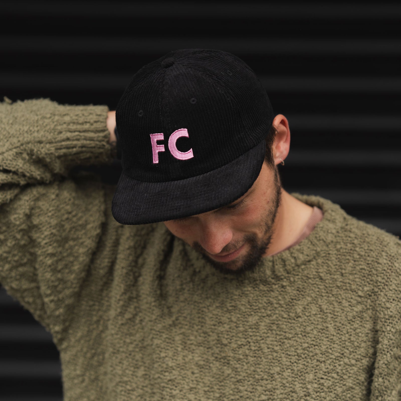 FC cord cap pink