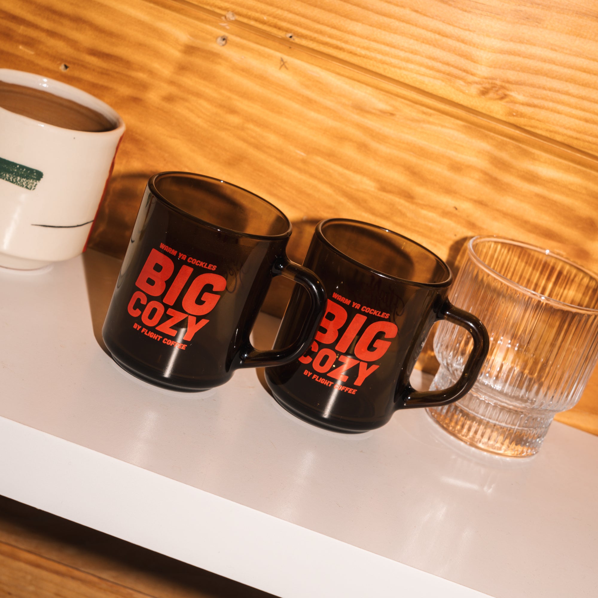 Big Cozy Glass Mug