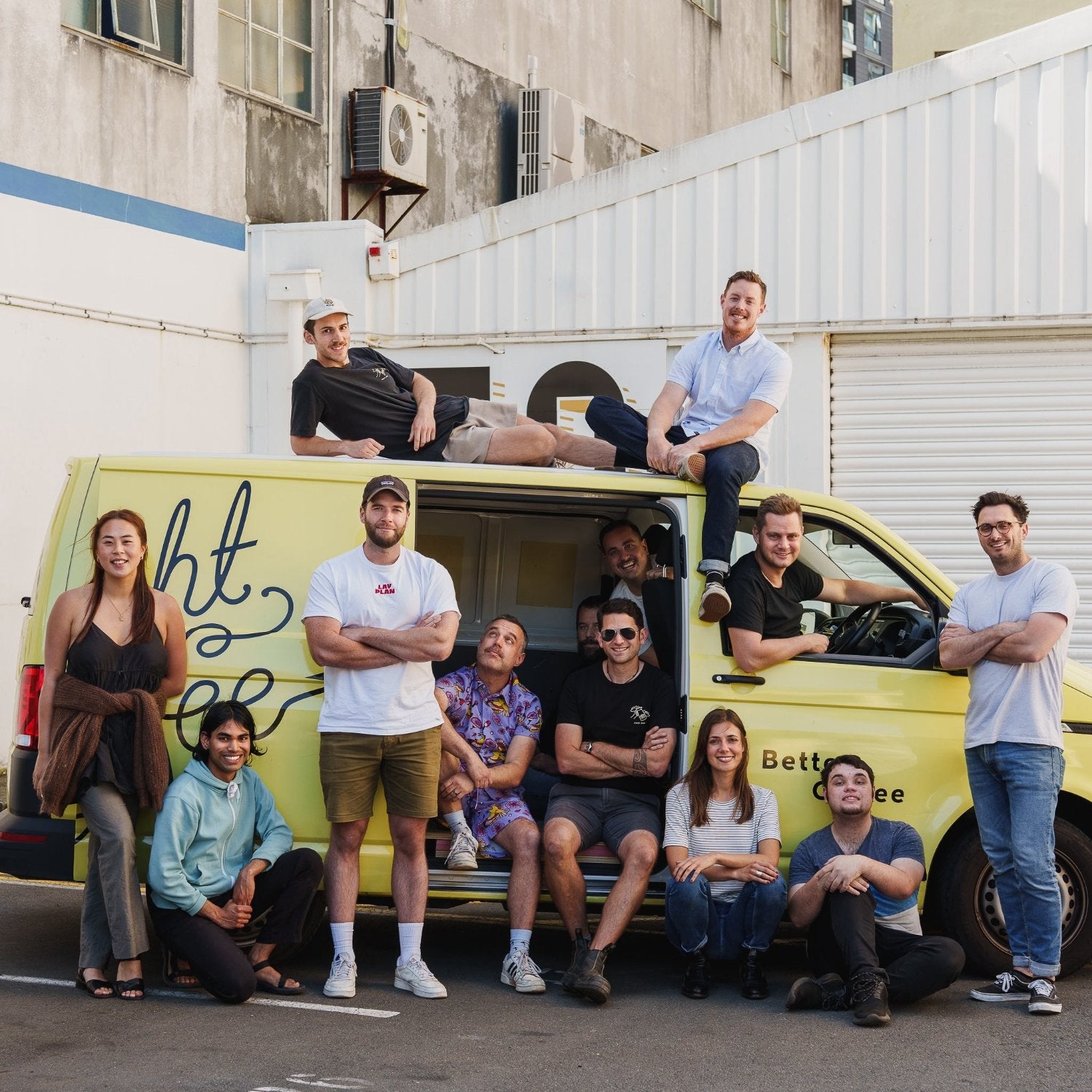 Flight Coffee van and team