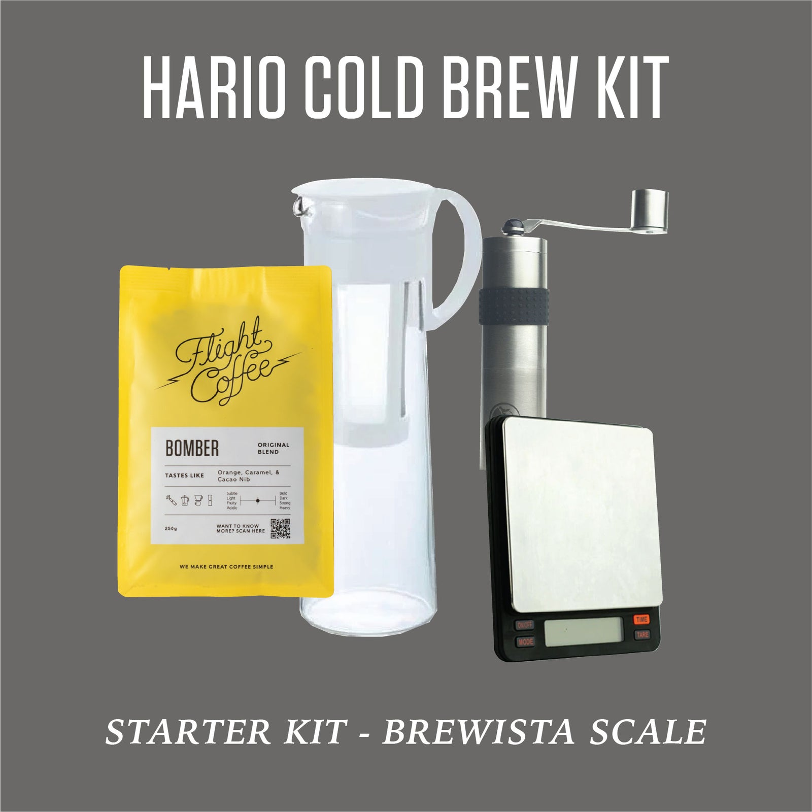 Hario Cold Brew Kit w/ Brewista Scales