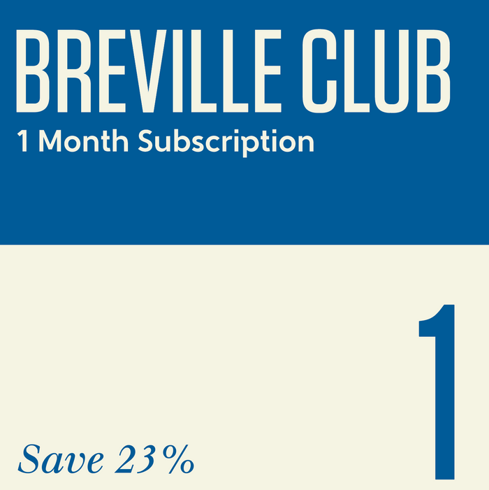 Breville Club 1 Month Sub - Save 25%