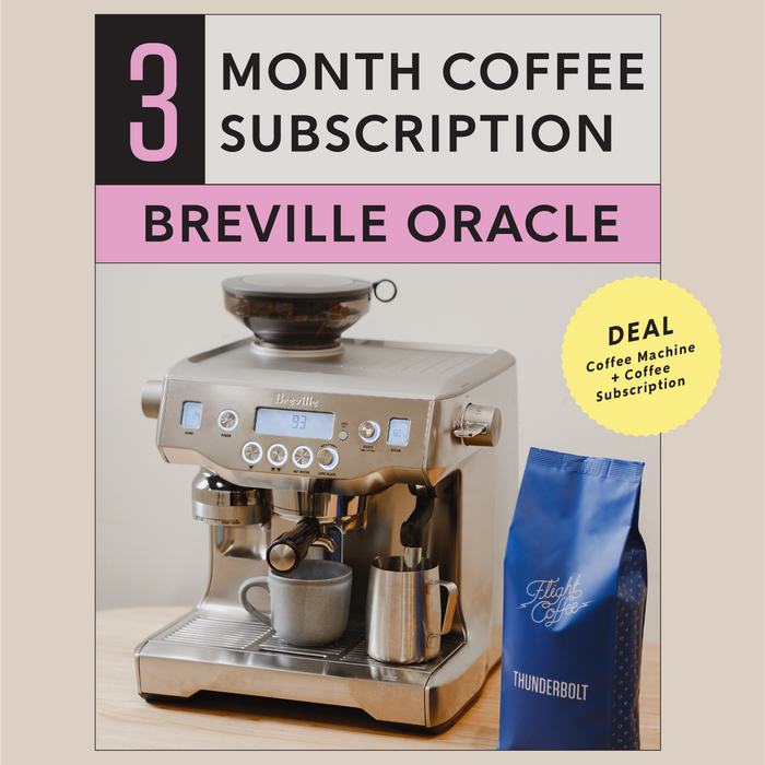 Breville Oracle Machine + 3 Month Coffee Subscription