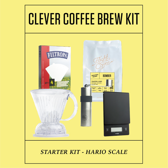Clever Coffee Brew Kit w/ Hario Scale