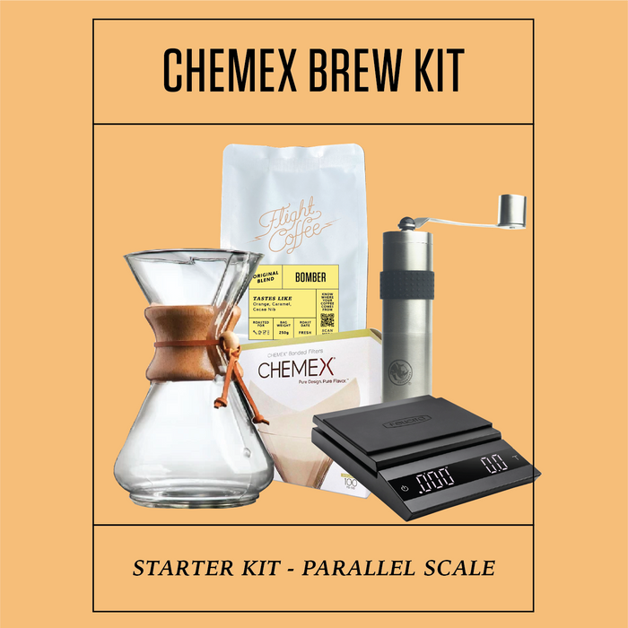 Chemex Brew Kit w/ Parallel Scales