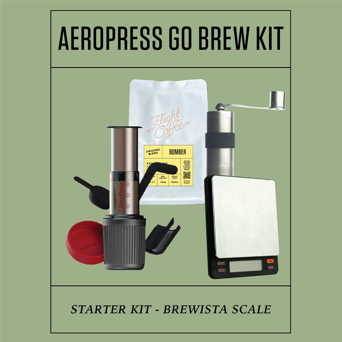 Aeropress Go Brew Kit w/ Brewista Scales