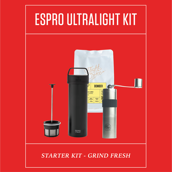 Espro Ultralight Kit w/ Hand Grinder Flight Coffee