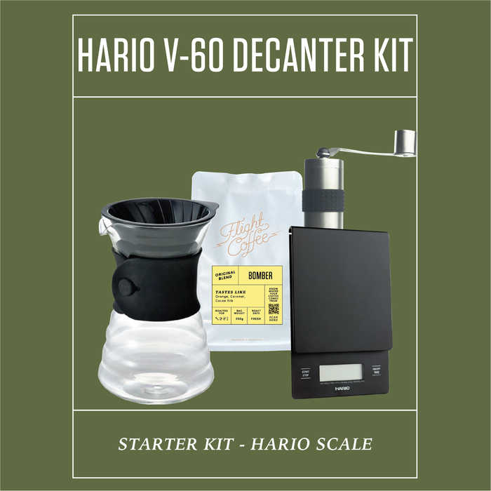 Hario Decanter Kit w/ Hario Scales